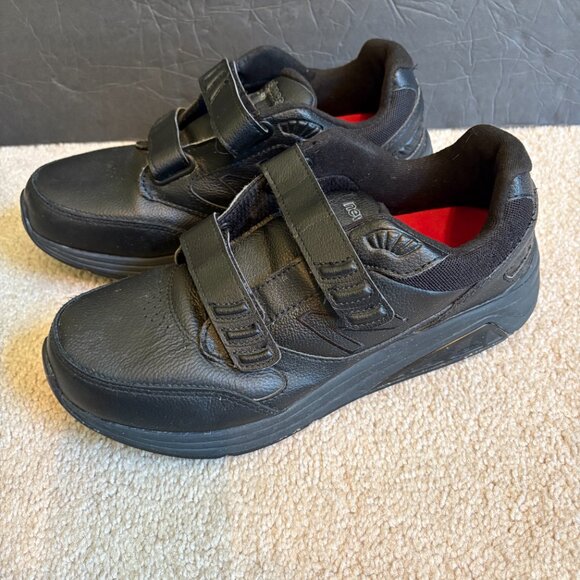 New Balance 928 Men's Walking Shoes Hook & Loop Size 7.5 Black MW928HB3 - Picture 3 of 10